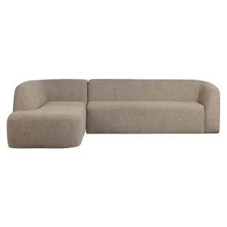 Woood Hjørnesofa Venstre <strong>Sloping</strong>  Beige