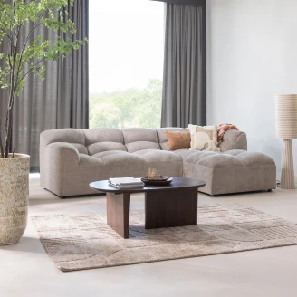 Woood Sofa Højre <strong>Tibas</strong>  Sand