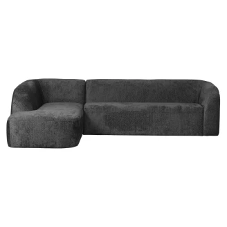 Woood Hjørnesofa Venstre <strong>Sloping</strong>  Mørkegrå