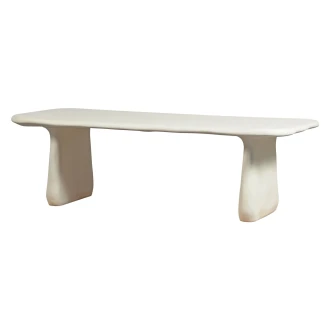 Woood Spisebord <strong>Loggia</strong>  Beige Fiberforstærket Polymer 240x100 cm