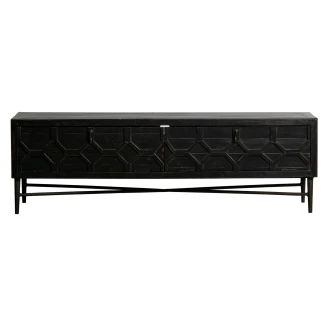 Woood TV-bænk <strong>Bequest</strong>  Sort