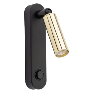 Spotlight <strong>Lyra</strong>  Justerbar Guld 22 cm