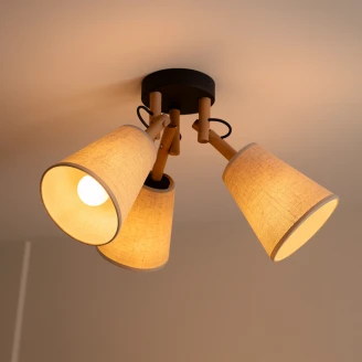 Loftlampe <strong>Sona</strong>  Trio Beige Matt