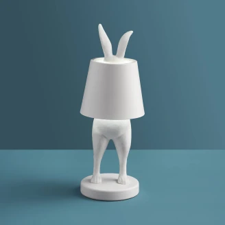 Werner Voss LED-Bordlampe Hiding Rabbit Hvid