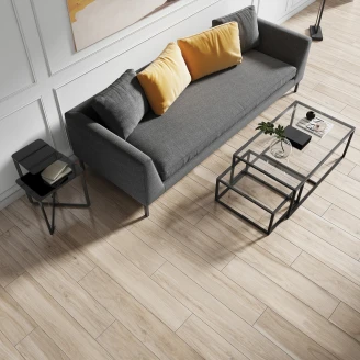Træklinker <strong>Pinewood</strong>  Beige Mat 19x120 cm
