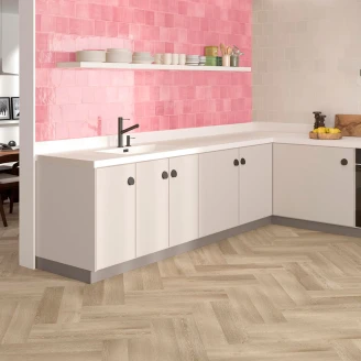 Dune Vægflise <strong>Tabarca</strong>  Lyserød Blank 15x15 cm