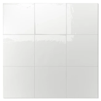 Dune Klinker Berlin Hvid Blank 15x15 cm