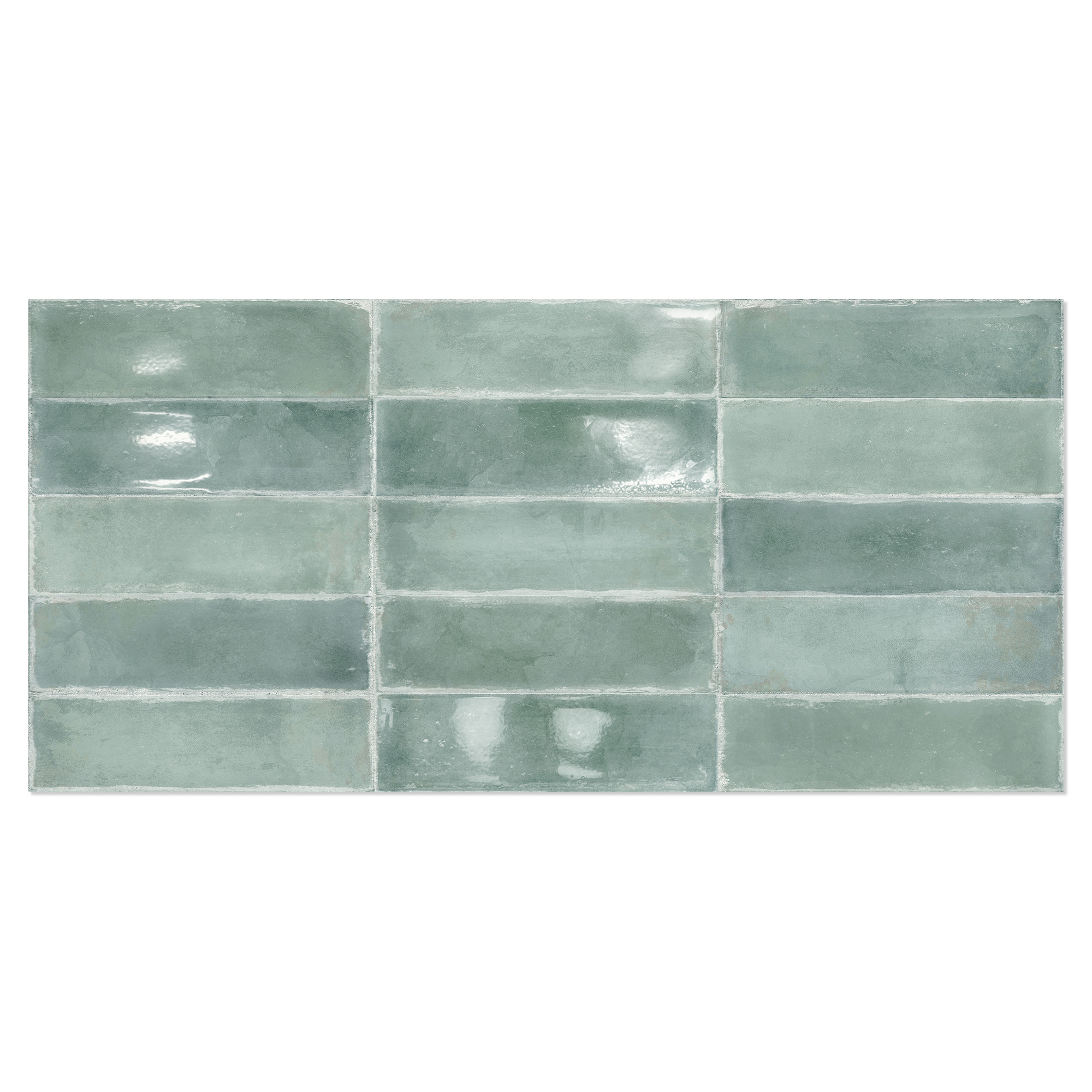 Dune Vægflise Atlantique Akvamarin Blank 7x24 cm