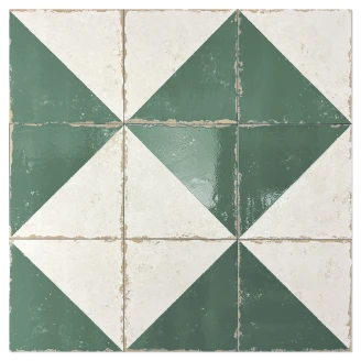 Dune Klinker <strong>Antiga</strong>  Cabanyal Verde Mat 20x20 cm