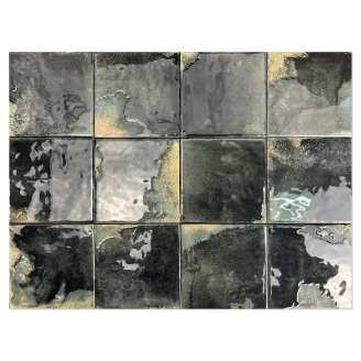 Dune Klinker <strong>Granadella</strong>  Kulstof Blank 12x12 cm