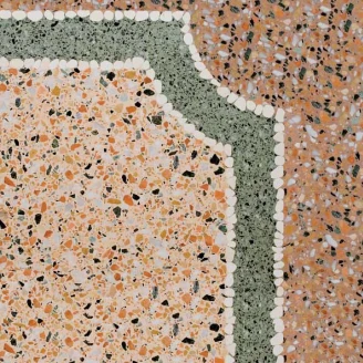 Terrazzo Gra Veneziana Arlecchino Donna Mat 40x40 cm
