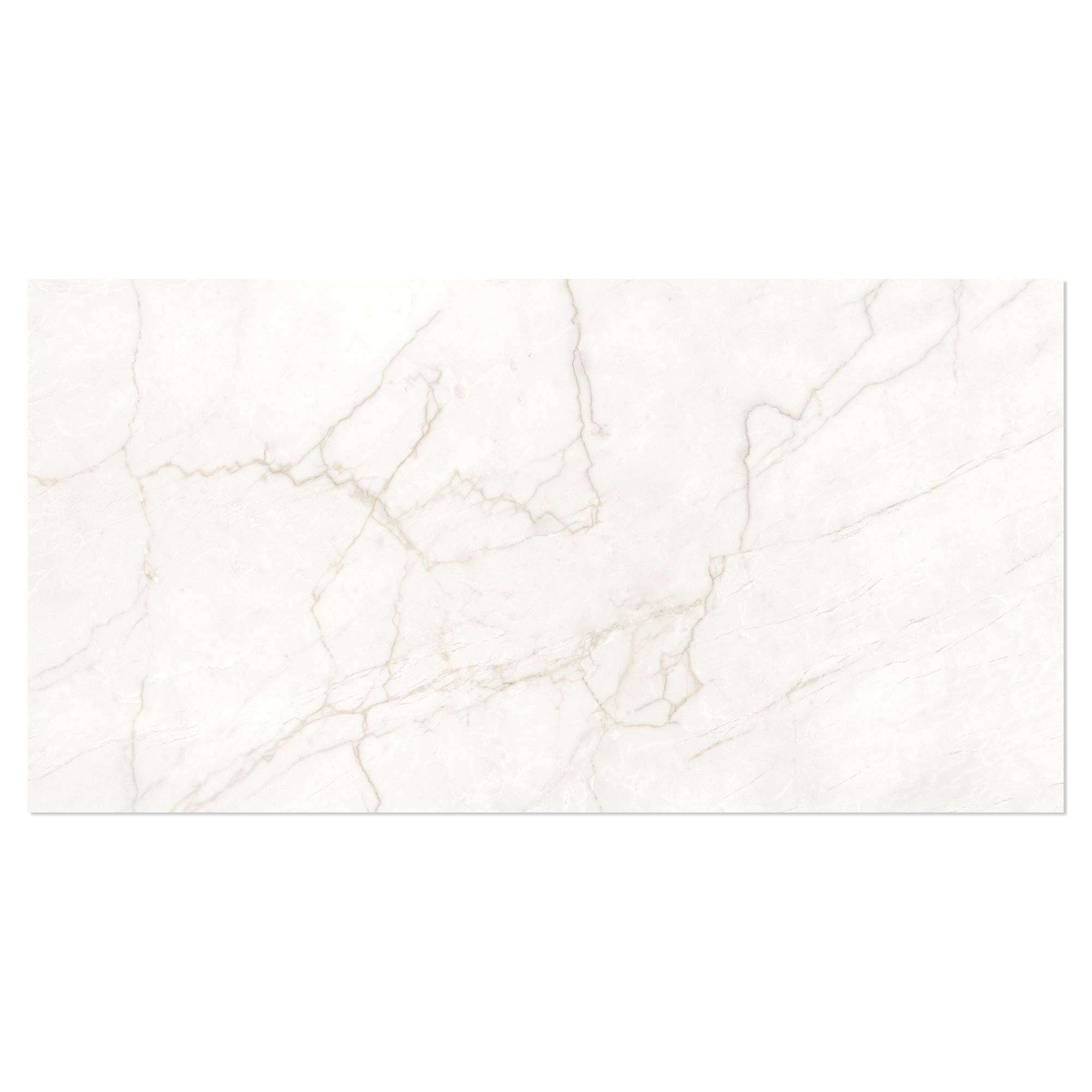 Marmor Klinker Venata Hvid-Guld Mat 60x120 cm