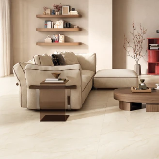 Marmor Klinker <strong>Venata</strong>  Lys Beige Mat 60x120 cm
