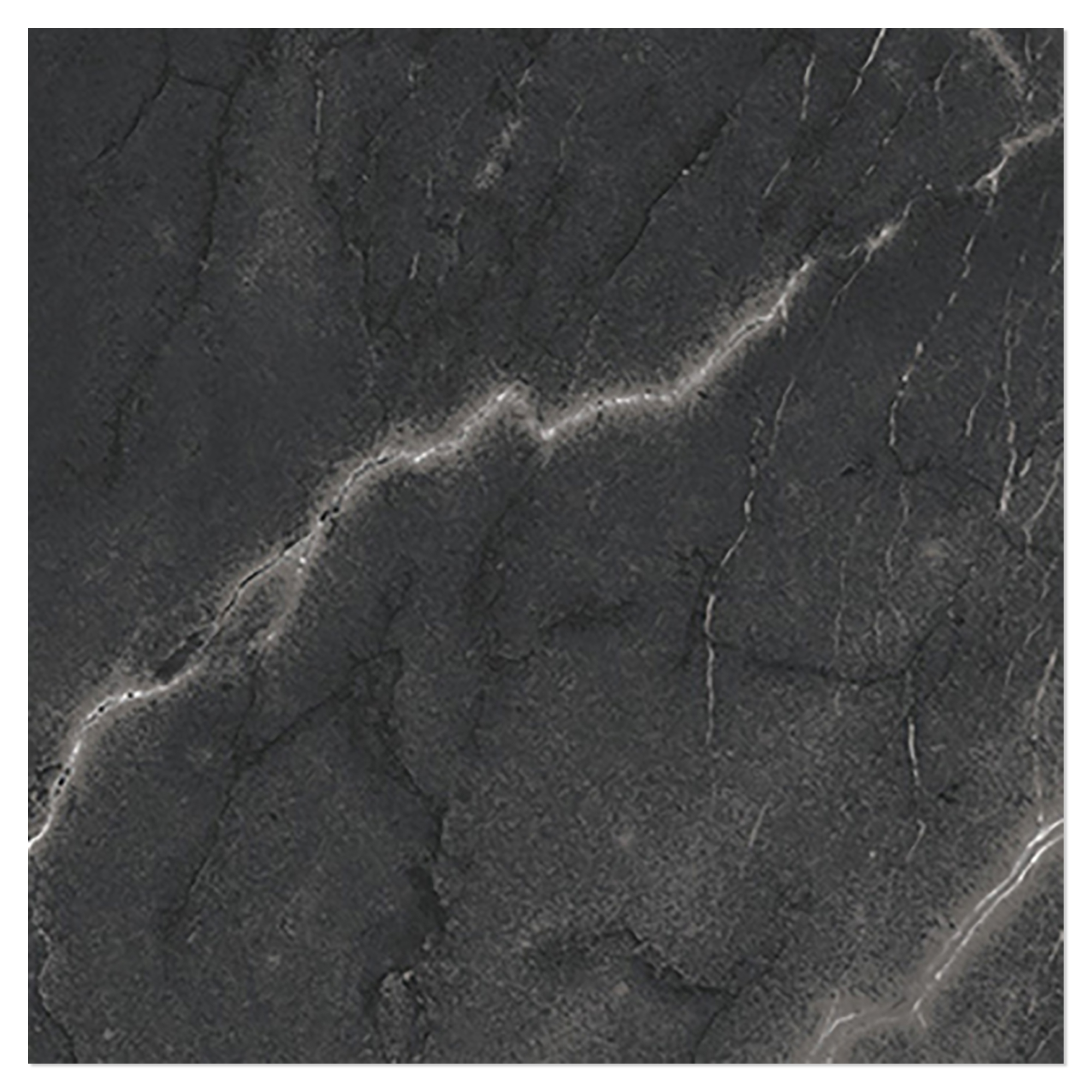 Marmor Klinker Venata Sort Mat 30x30 cm