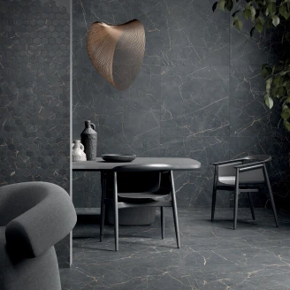 Marmor Klinker <strong>Celesta</strong>  Obskura Mat-Struktur 3D 90x90 cm