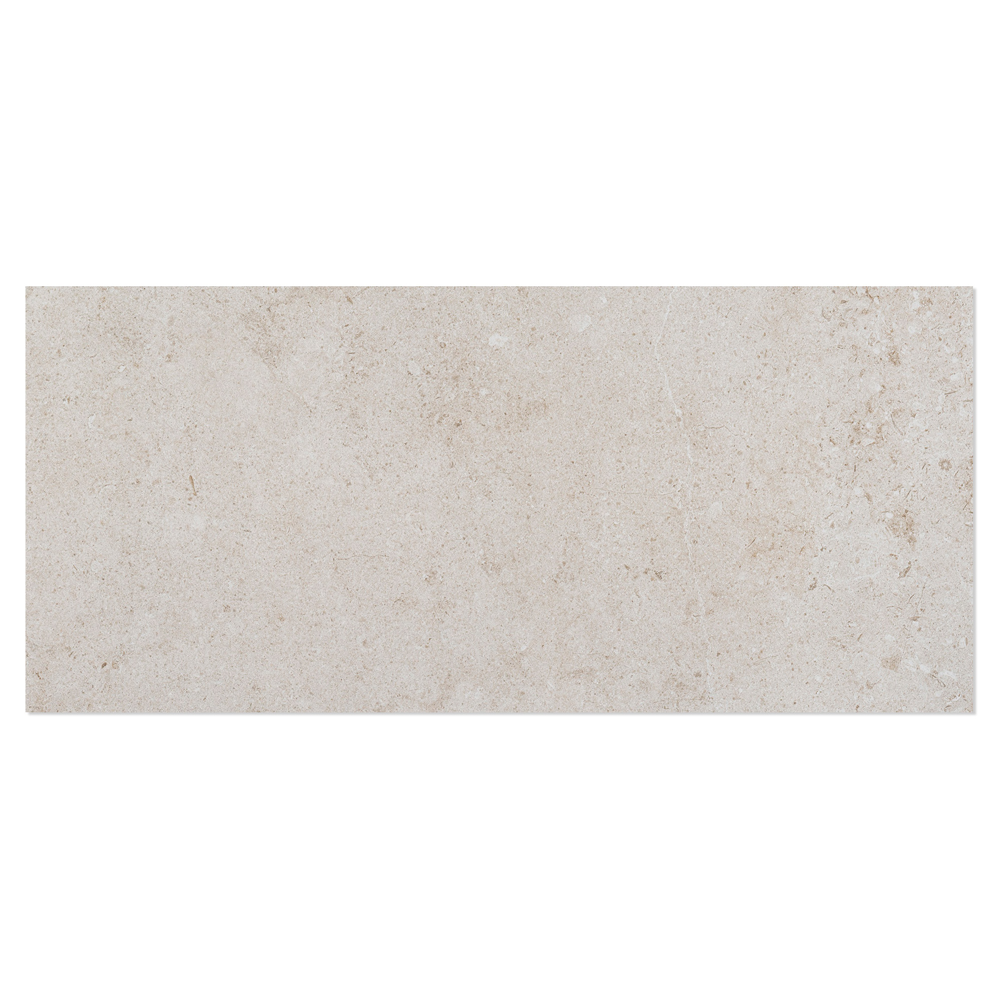 Vægflise Kalksten Sand Beige Mat 36x80 cm