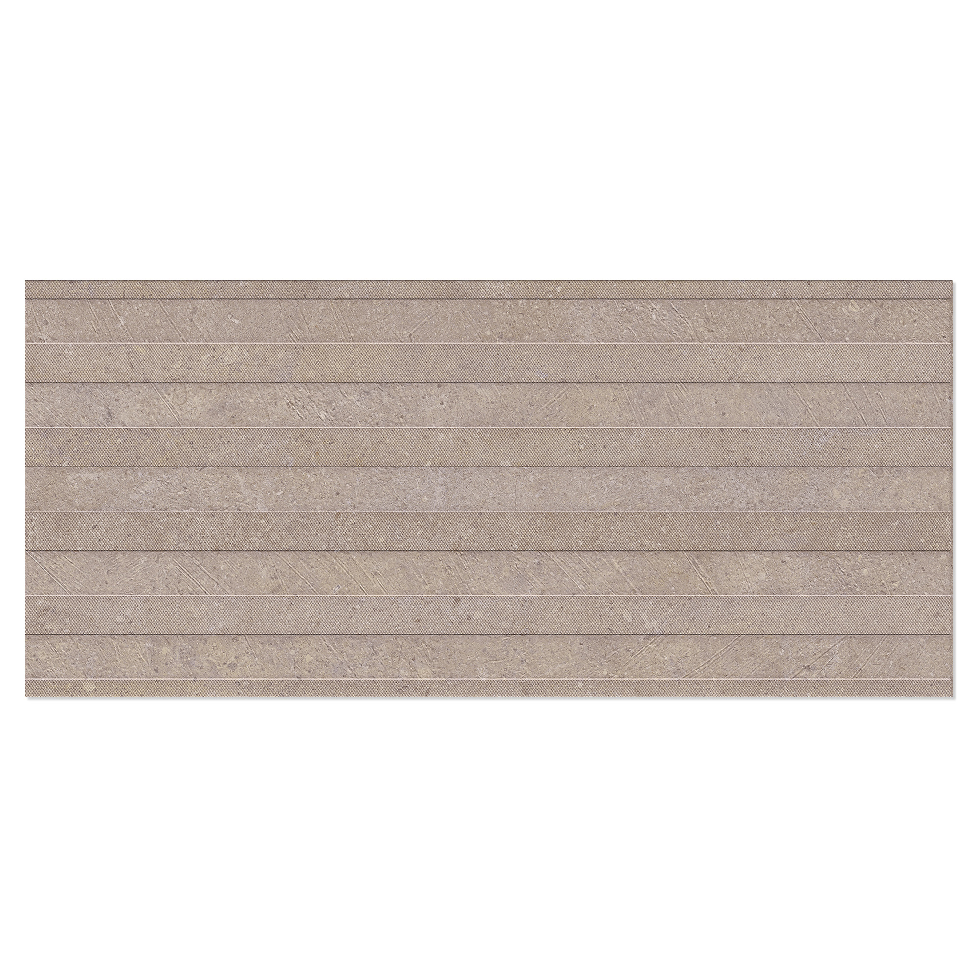 Vægflise Kalksten Sand Grå Beige Mat-Relief 36x80 cm