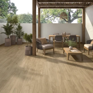 Klinker <strong>Eklund</strong>  Gyldenbrun Skridsikker Mat 20x120 cm