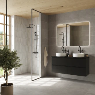 Klinker <strong>Ember</strong>  Mørkegrå Mat 60x60 cm