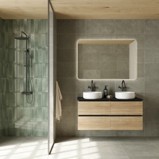 Klinker <strong>Ember</strong>  Grøn Mat 60x60 cm