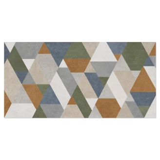 Klinker <strong>Ember</strong>  Flerfarvet Mat 60x120 cm