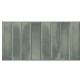 Dekor Vægflise <strong>Ember</strong>  Grøn Blank 30x60 cm