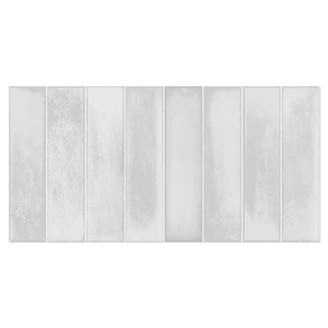 Dekor Vægflise <strong>Ember</strong>  Lysegrå Blank 30x60 cm