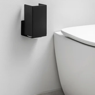 Reserve-Toiletrulleholder <strong>Mono</strong>  Sort Mat
