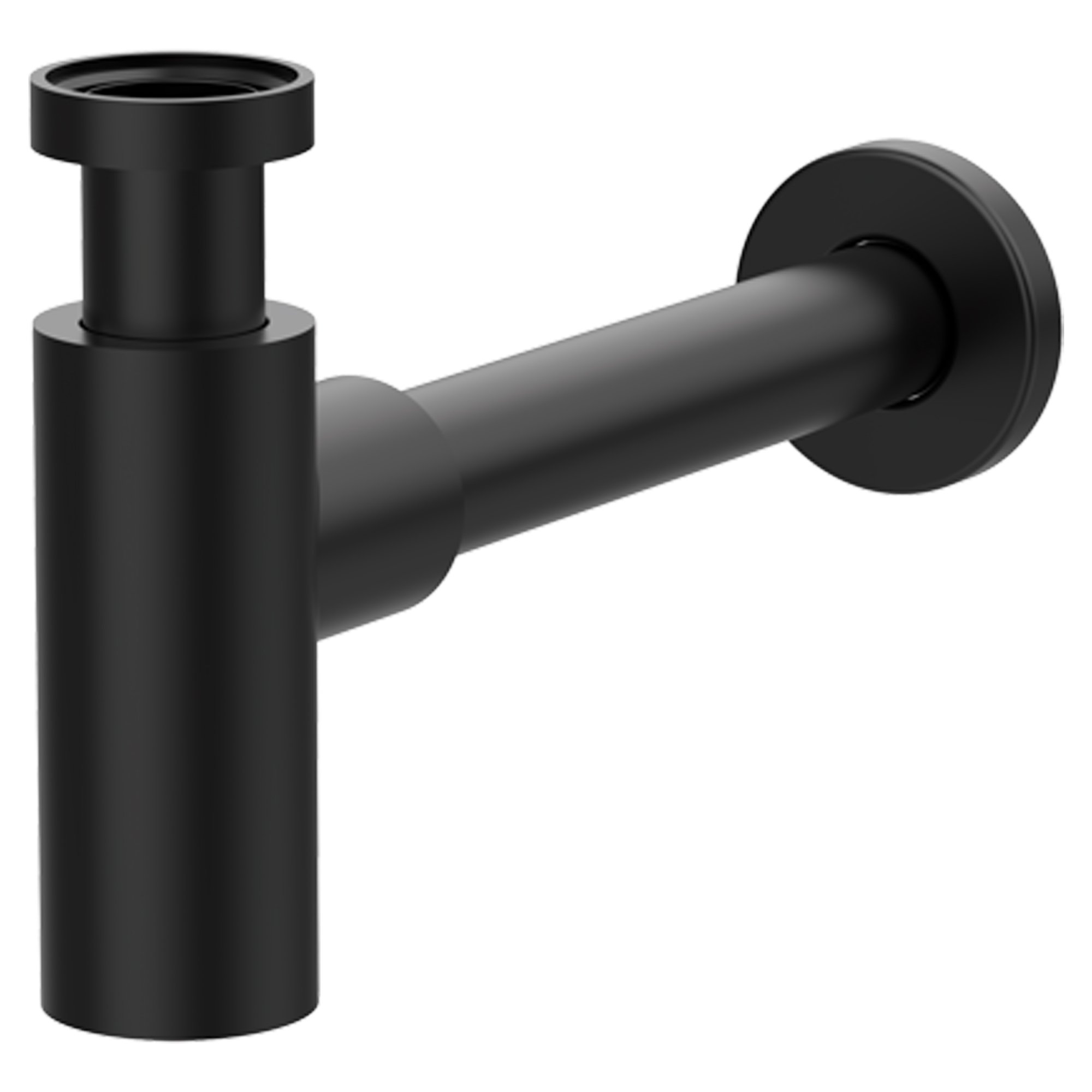 Vandlås Metal Sort Mat