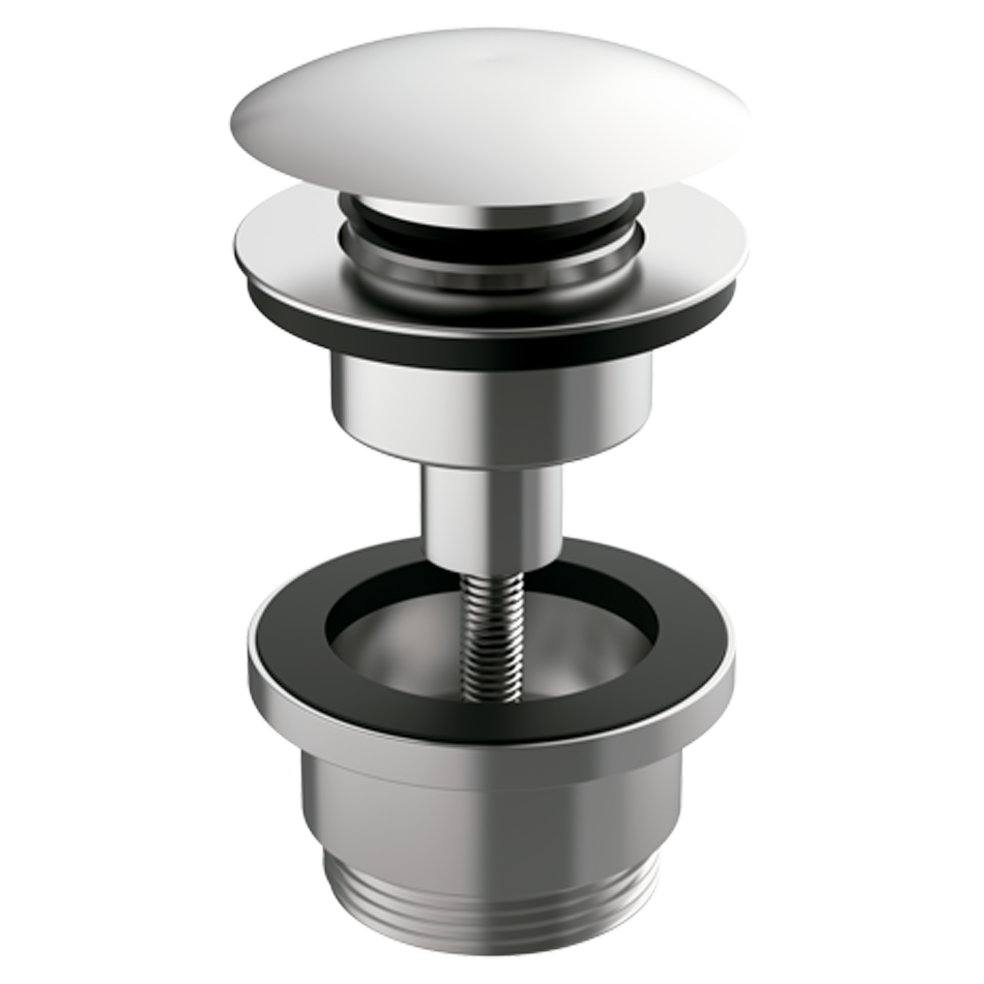 Bundventil Universal System Krom Mat Click-Clack