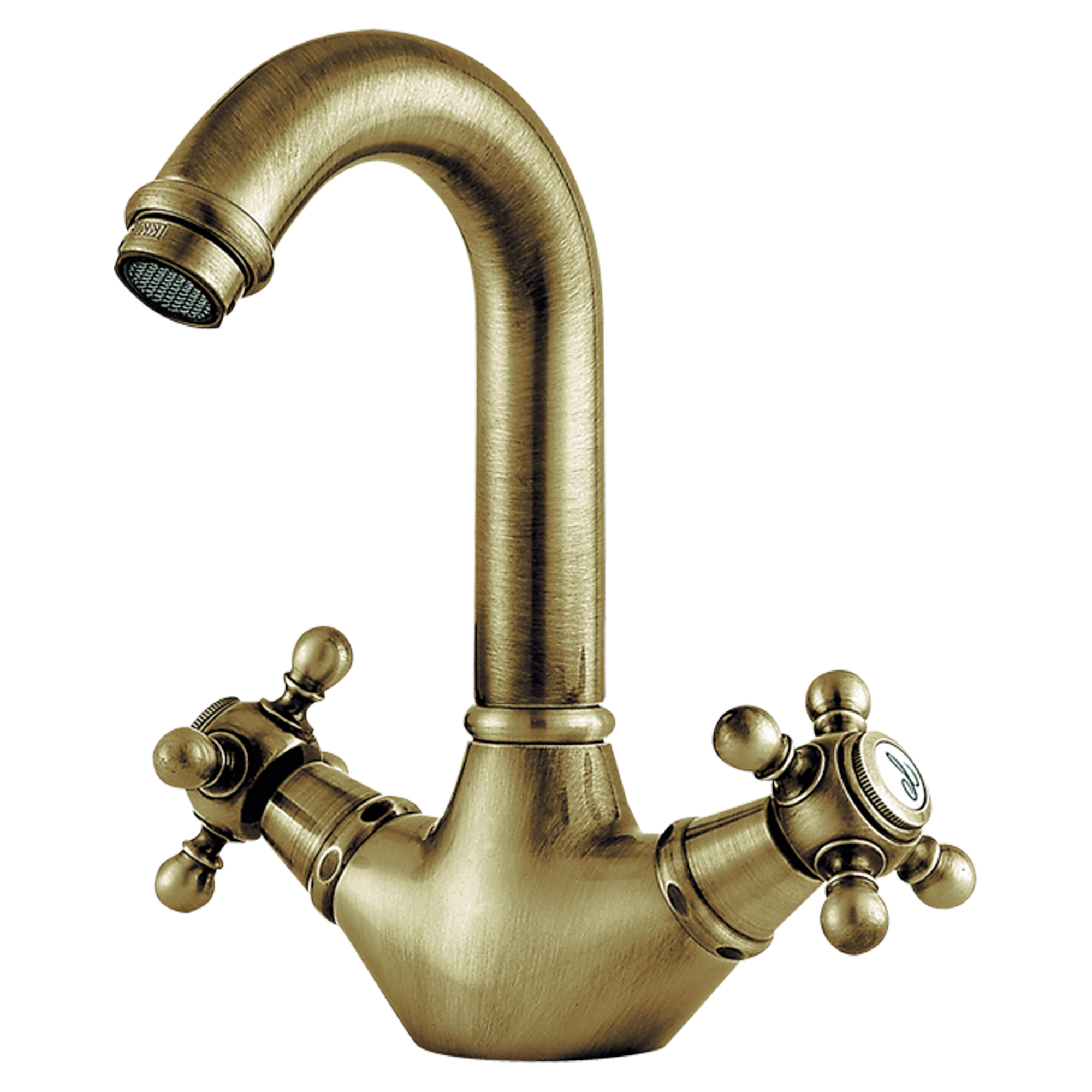 Håndvaskarmatur Alderton Messing Mat