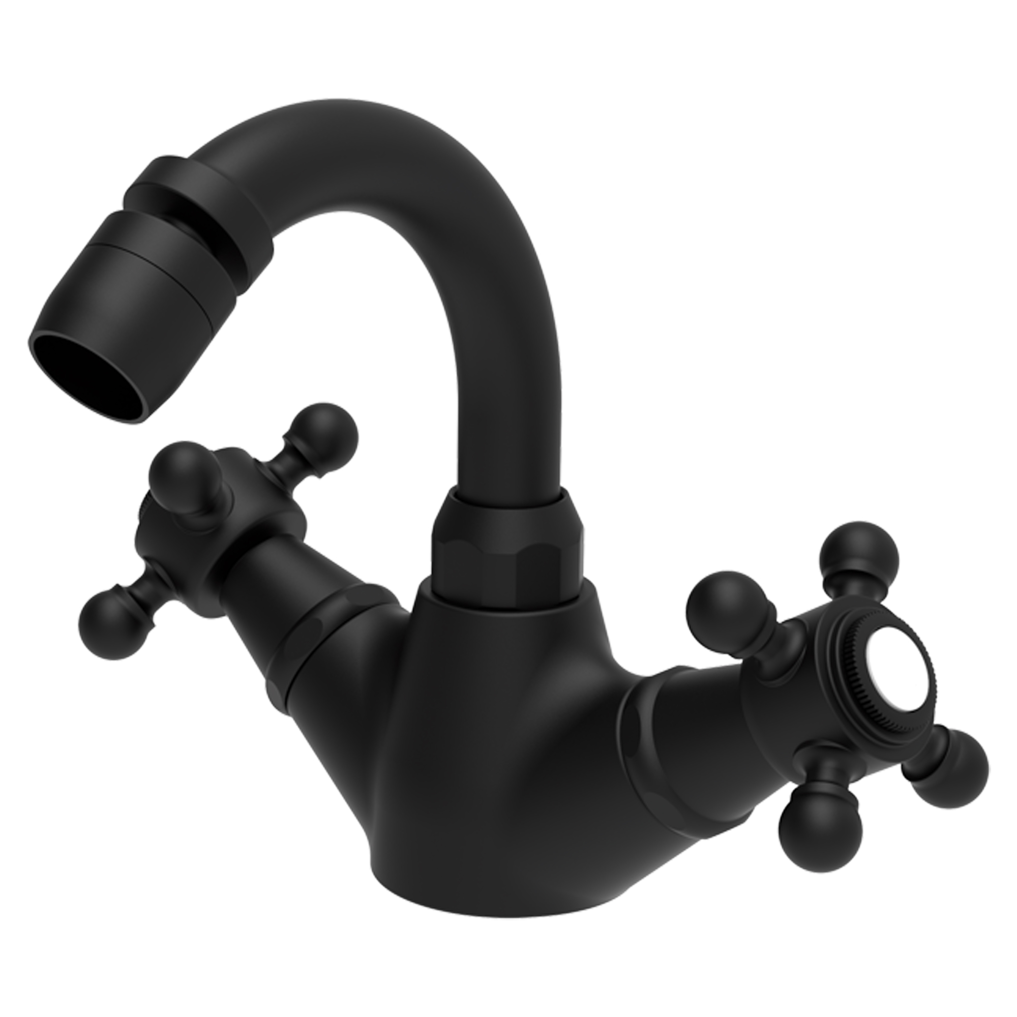 Bidetarmatur Alderton Sort Mat