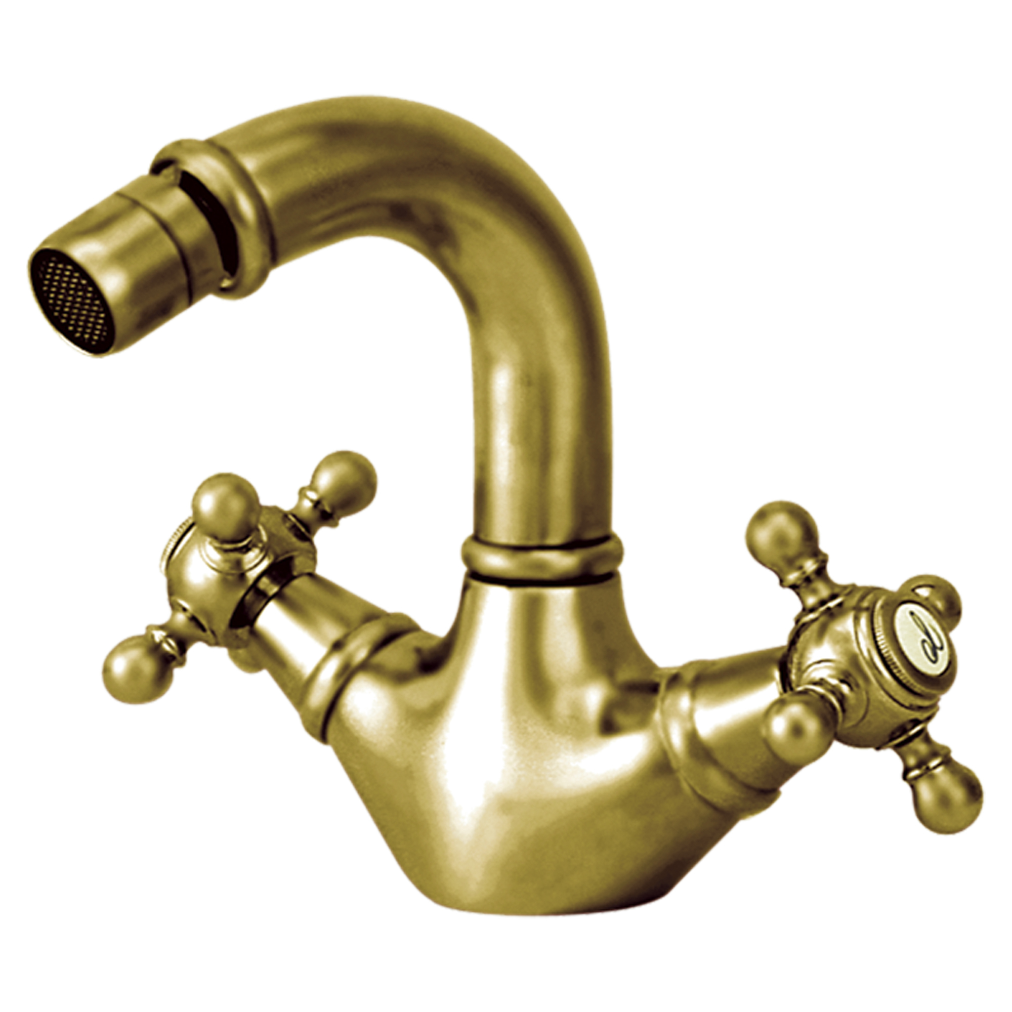 Bidetarmatur Alderton Messing Mat