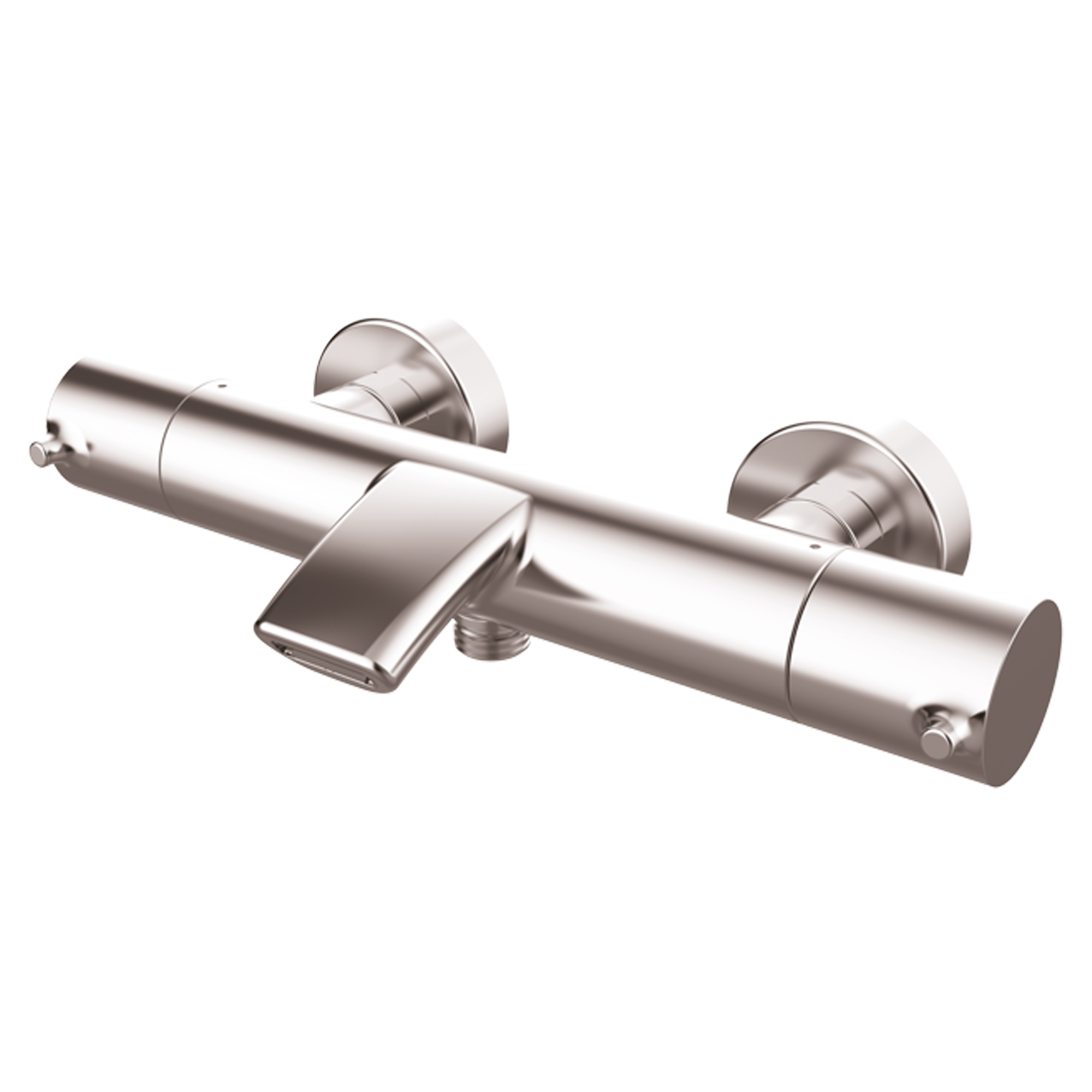 Badekar Armatur Carenza Krom Mat med Termostat