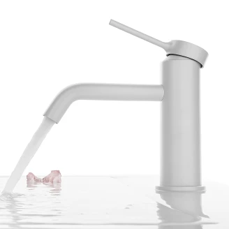 Håndvaskarmatur <strong>Carenza</strong>  Hvid Mat