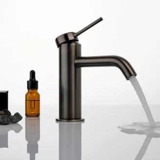 Håndvaskarmatur <strong>Carenza</strong>  Metal Sort Mat