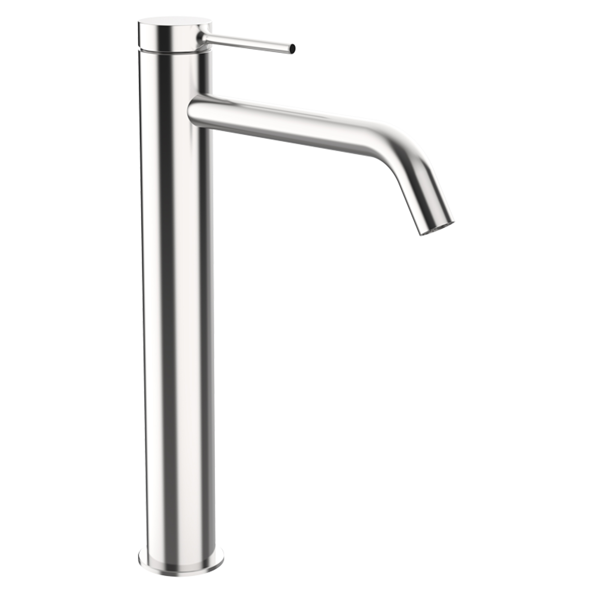 Håndvaskarmatur Carenza 31 cm Krom Mat Høj