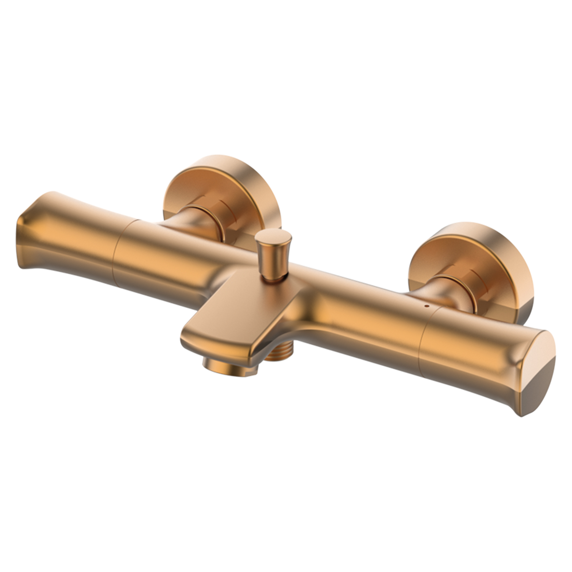 Badekar Armatur Havren Bronze Mat med Termostat
