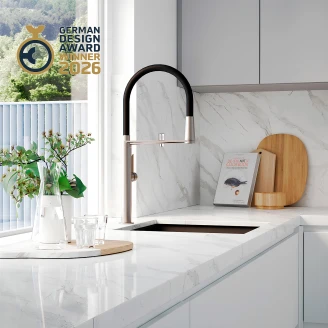 Køkkenarmatur <strong>Ryvik</strong>  Nikkel Mat