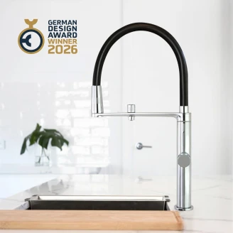 Køkkenarmatur <strong>Ryvik</strong>  Krom Blank