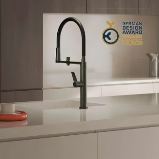 Køkkenarmatur <strong>Ryvik</strong>  Sort Mat