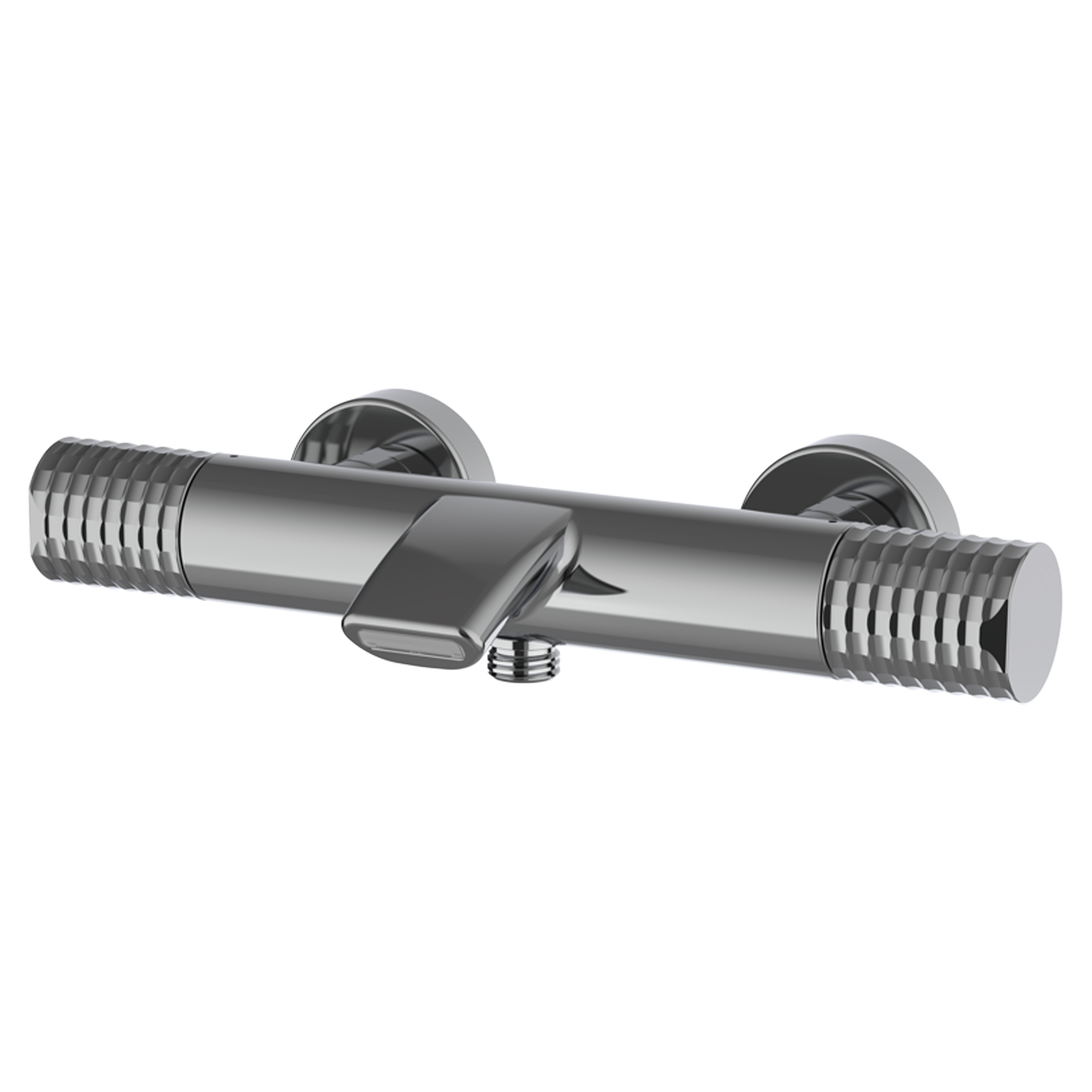 Badekar Armatur Elandra Krom Blank med Termostat