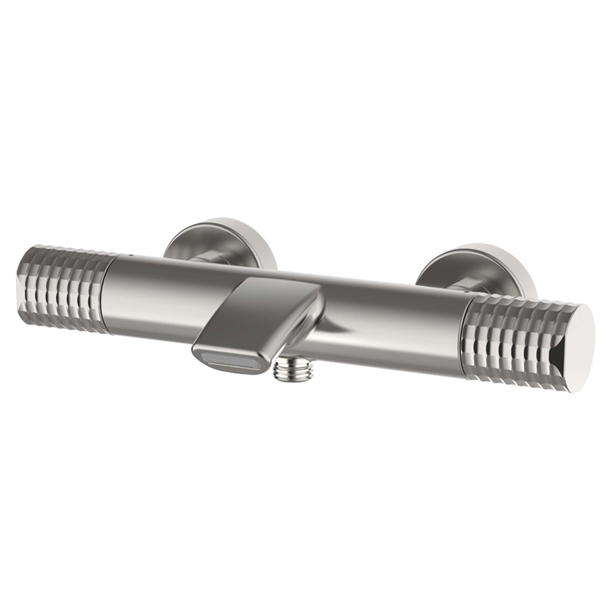 Badekar Armatur Elandra Krom Mat med Termostat