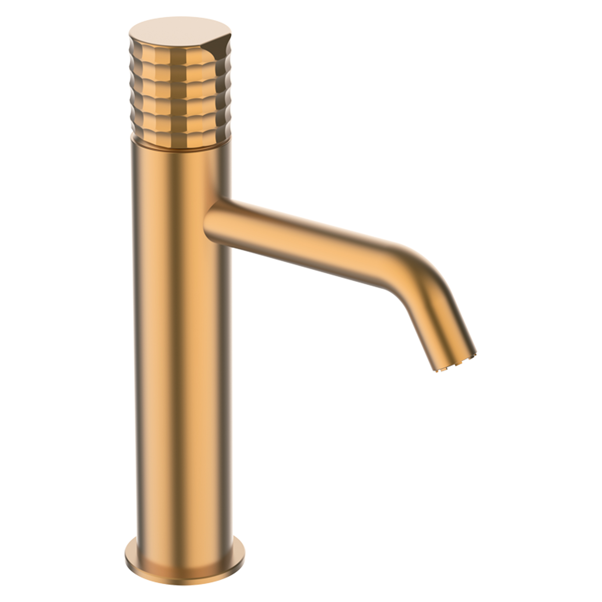 Håndvaskarmatur Elandra 22 cm Brons Mat Høj