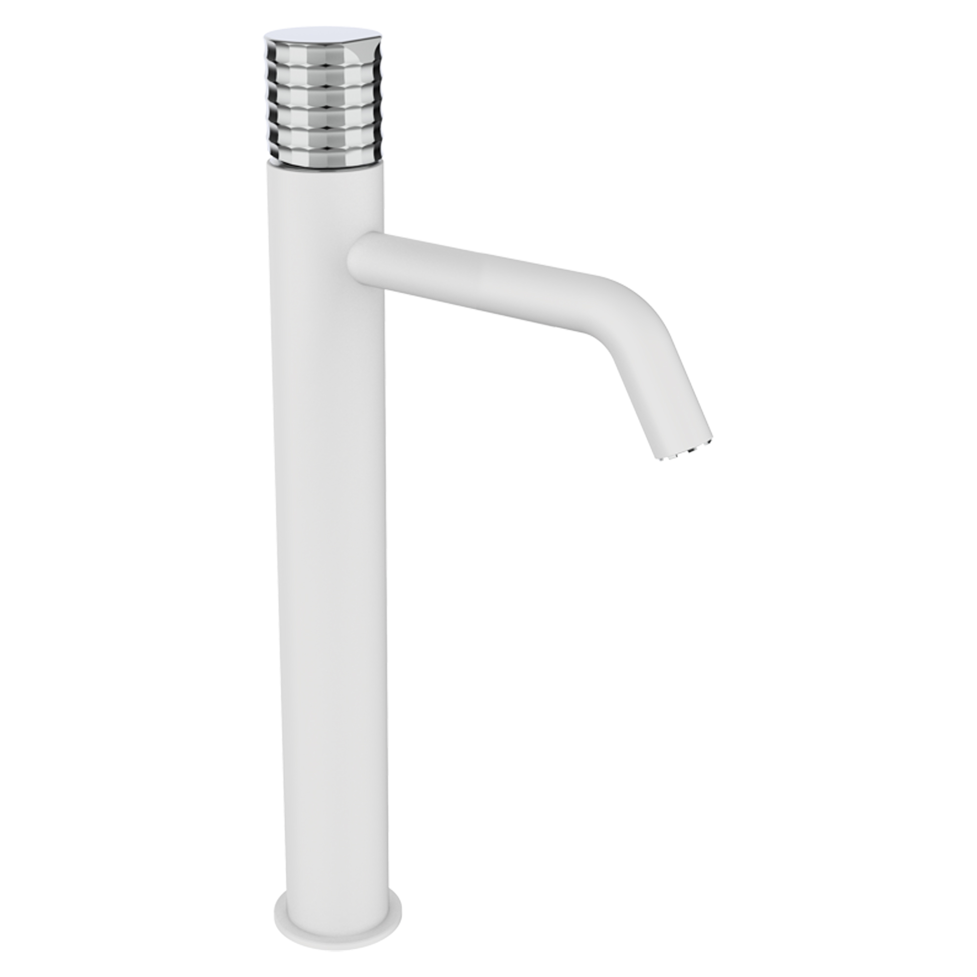 Håndvaskarmatur Elandra 31 cm Hvid Mat Høj