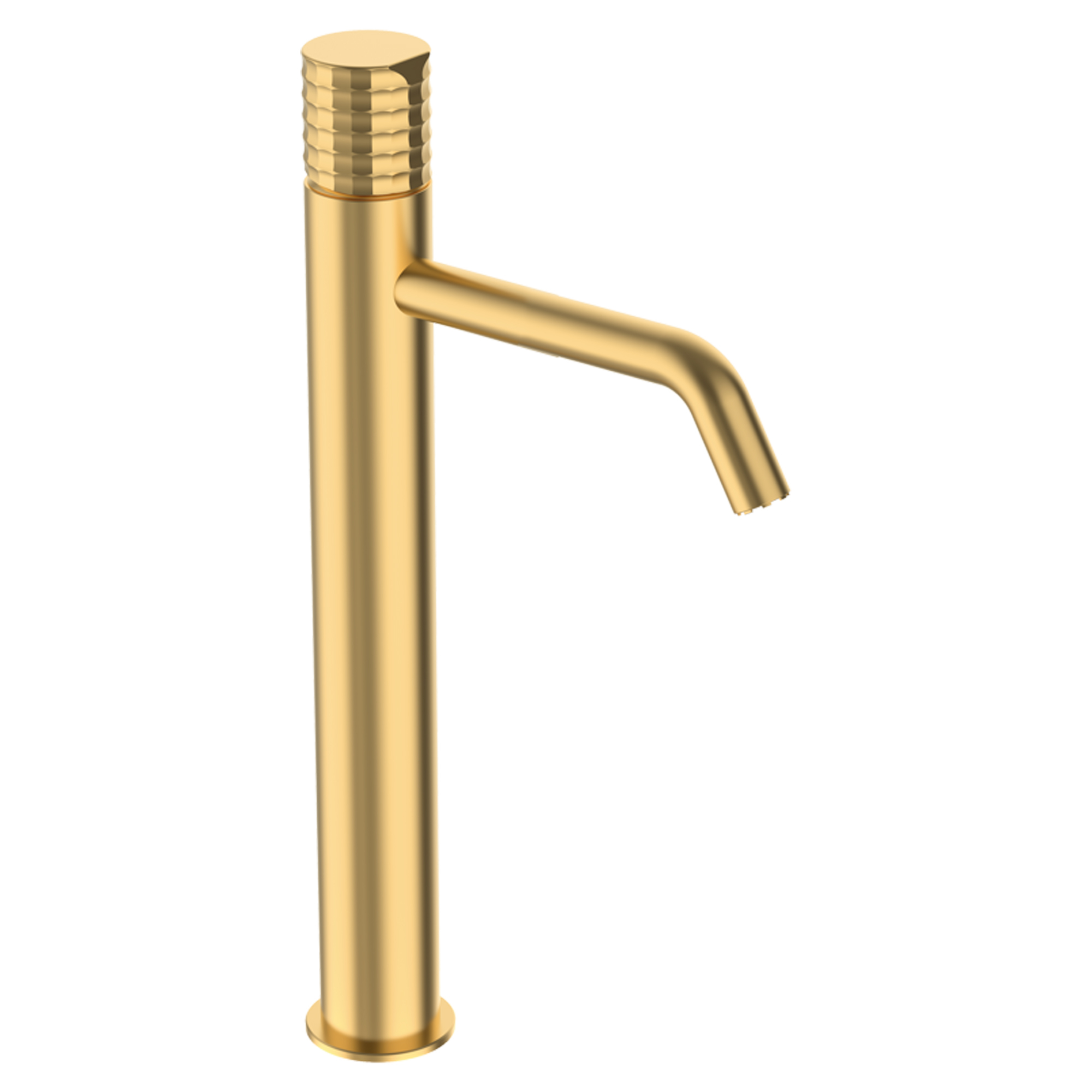 Håndvaskarmatur Elandra 31 cm Guld Mat Høj