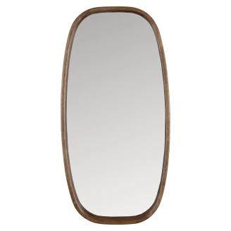 Spejl <strong>Nyko</strong>  Valnød 80x40 cm