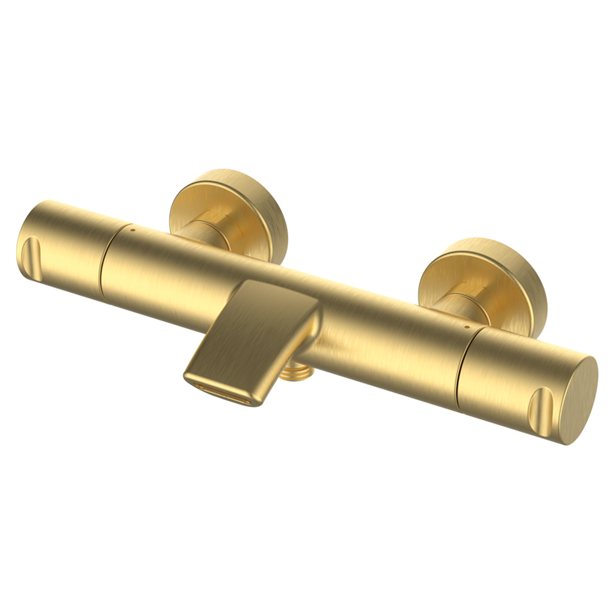 Badekar Armatur Kelver Guld Mat med Termostat