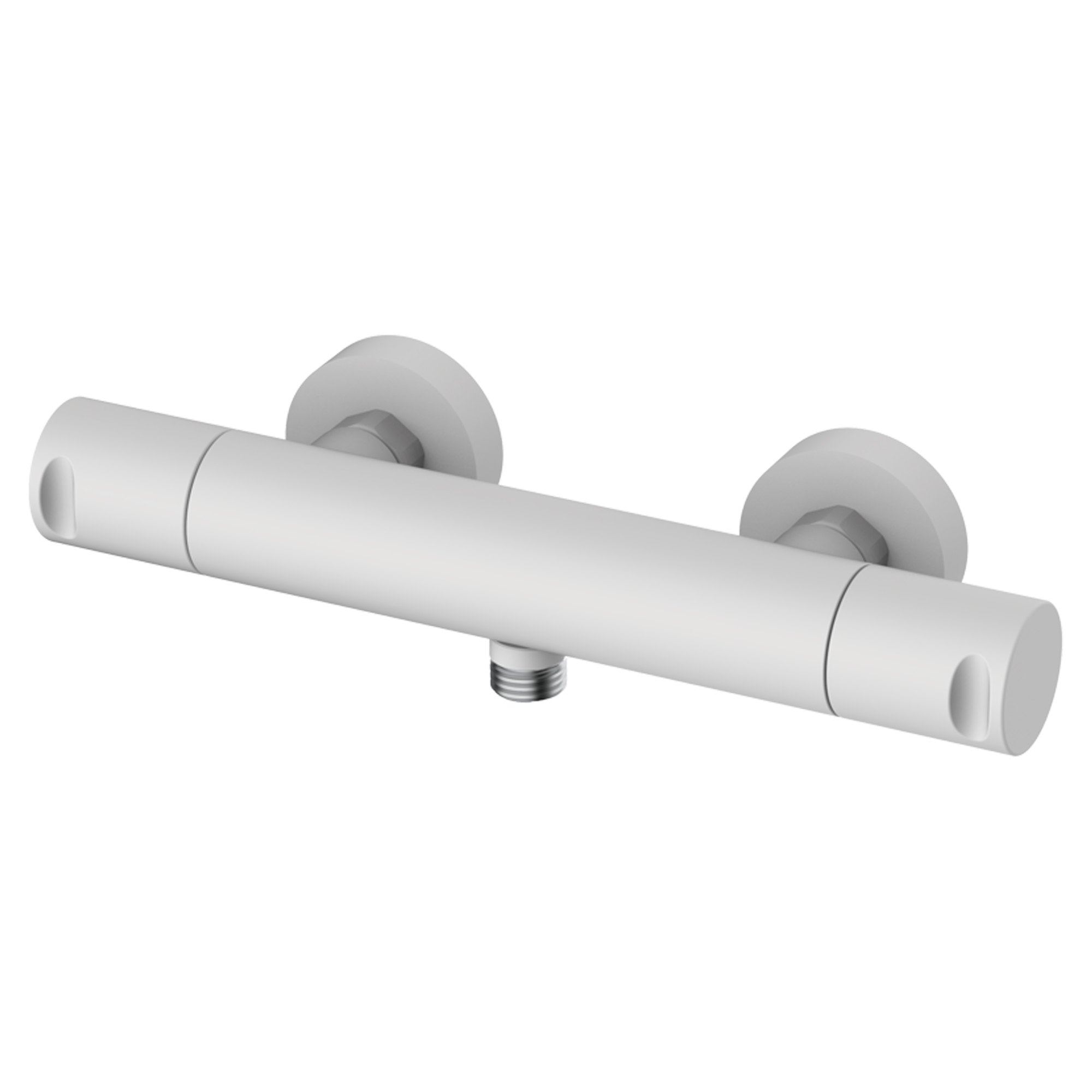 Brusearmatur Kelver Hvid Mat med Termostat