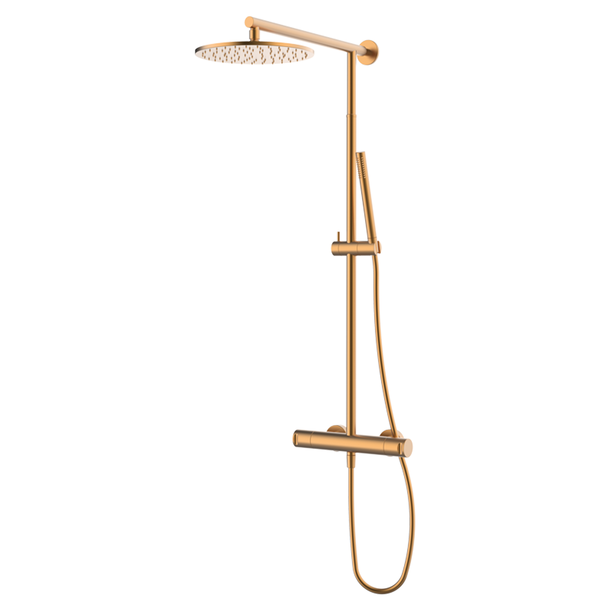 Brusesæt Kelver Bronze Mat med Termostat